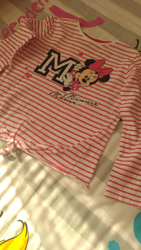 Tričko minnie dlhý rukáv, disney,128
