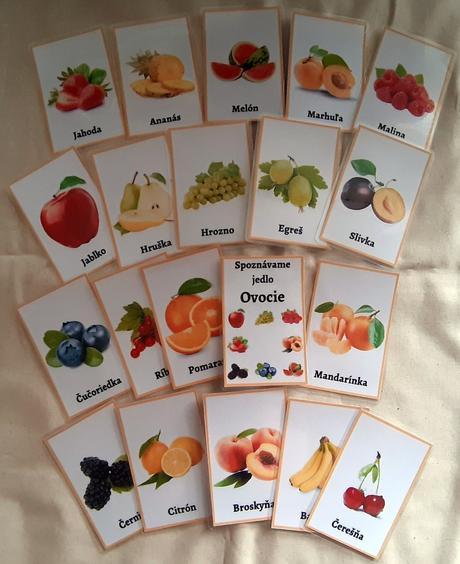 Kartičky zo série spoznávame,