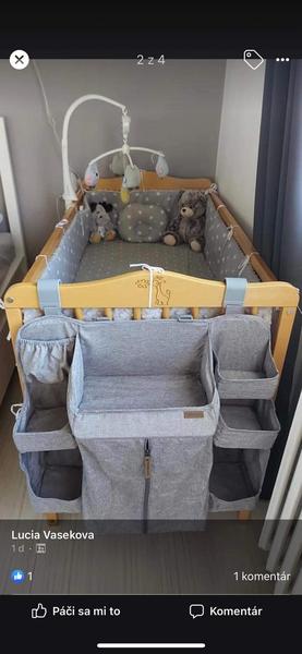 Kde kúpim organizér na postieľku?