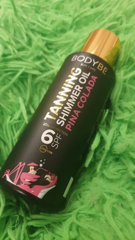 Opaľov. olej pre intenzívne opálenie s trblietkami,