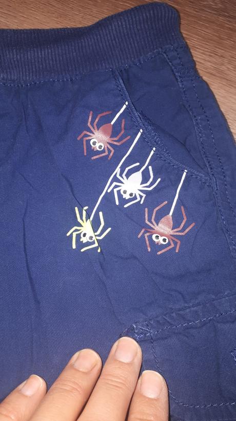 Podšité nohavice s pavúkmi, kiki&koko,110