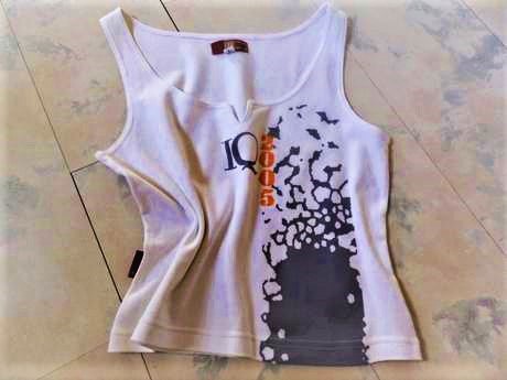 Tričko crop na cvičenie, m