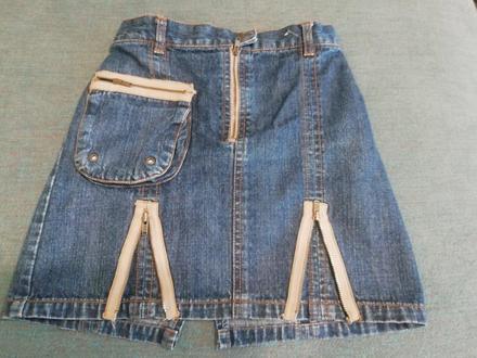 Krásna rifľová suknička , veľ. 140, 140