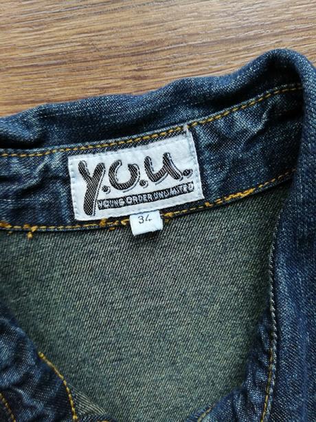 Riflový kabátik, 34