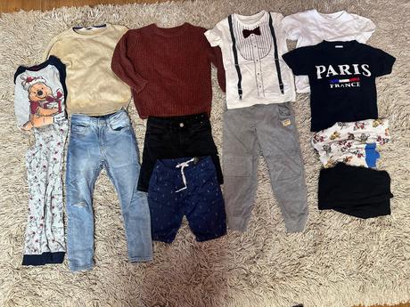 Balík oblečenia pre chlapca 110/116, 104–116