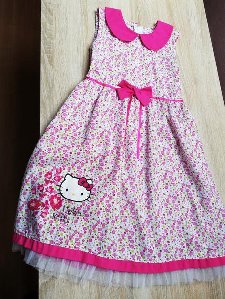 Šaty hello kitty 122/128, disney,122