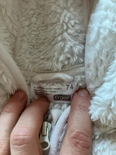 Mikina na zips, ergee,74