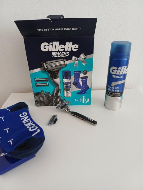Kozmetická krabička gillette mach 3,