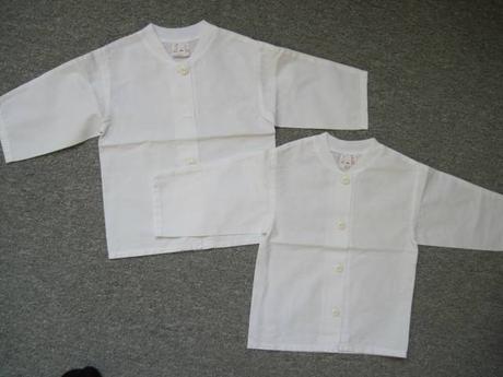 Plátenné košieľky 2 kusy, 68