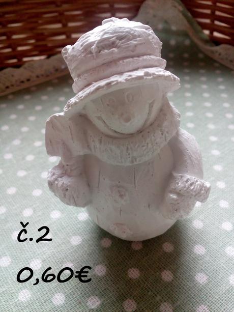 Sadrove odliatky na maľovanie,