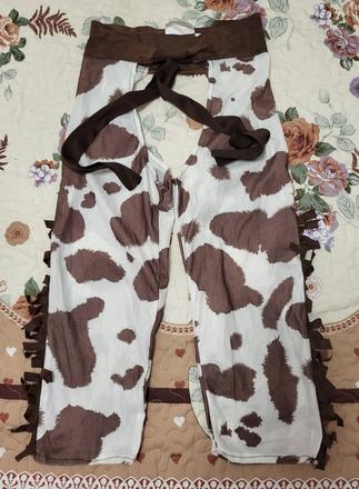 Návleky na nohavice kovboj veľkosť s, 