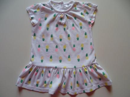 Pekné letné šatičky s ananásom, f&f,68