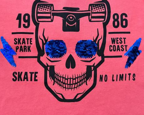 2x skate tričko veľ. 134, f&f,134