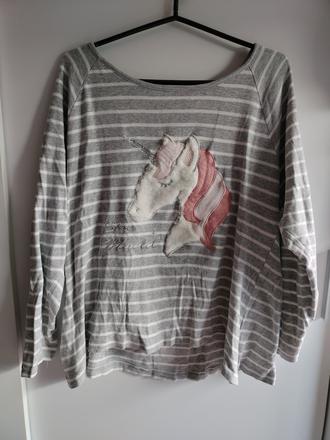 Pepco pyžamové tričko unicorn, pepco,xl