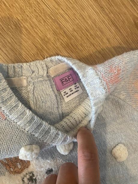 Teplý sveter, f&f,74