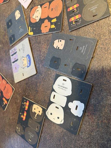 Harry potter kartičky 15 kusov, 