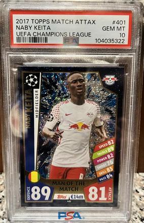 Futbalová karta - naby keita(2017), 