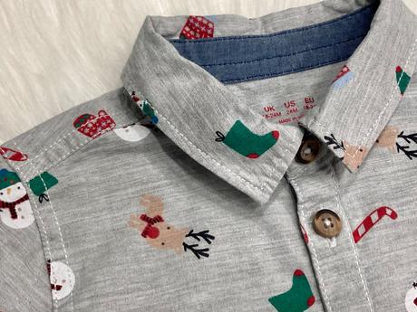 Vianočná košeľa veľ. 92, f&f,92