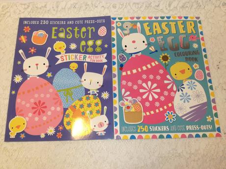 Easter egg sticker / activity + colouring nau22, 