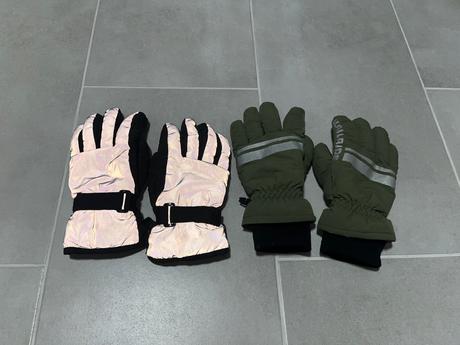 2x lyžiarske zimne rukavice lindex, lindex,146