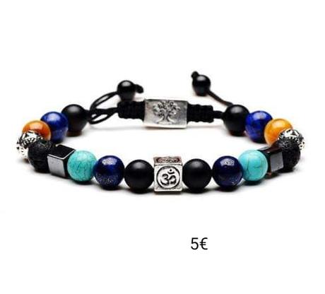 Pánske náramky a retiazky (cena na foto), 