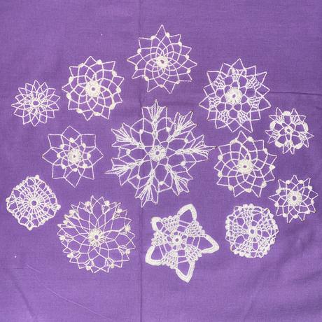 Hačkované vianočné ozdoby, 