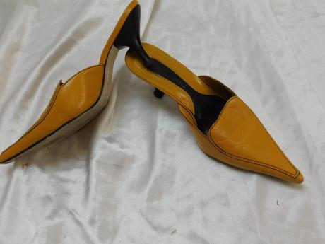 Claudina chic luxusne kožene šlapky, 36