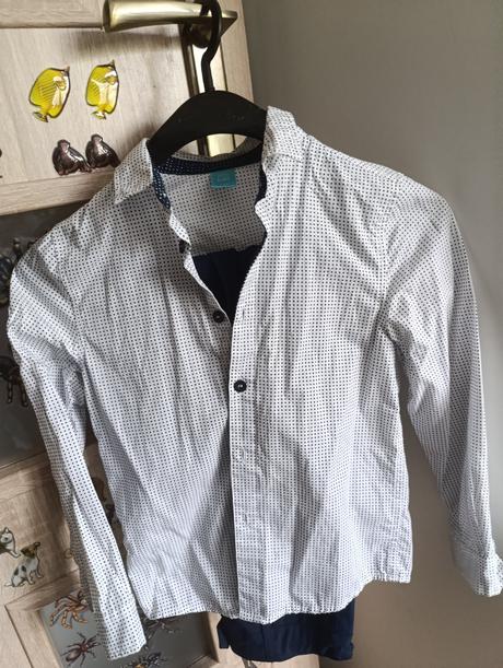 Košeľa biela, tesco,128