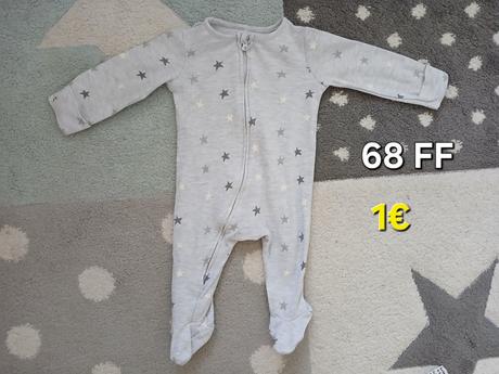 Pyzamko na zips 68, f&f,68