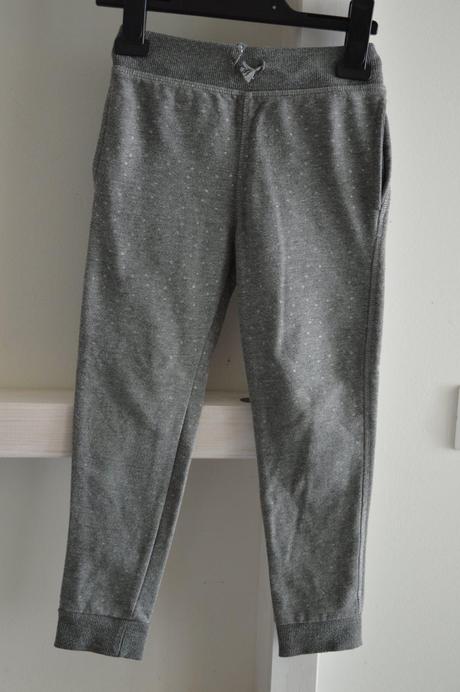 Zateplené tepláky s trblietavými bodkami, f&f,116