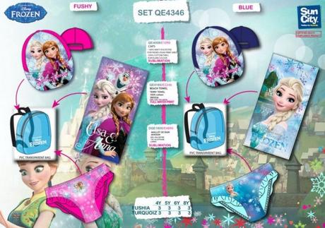 Dievčenský plážový set, zn.disney/frozen., disney,104 / 128