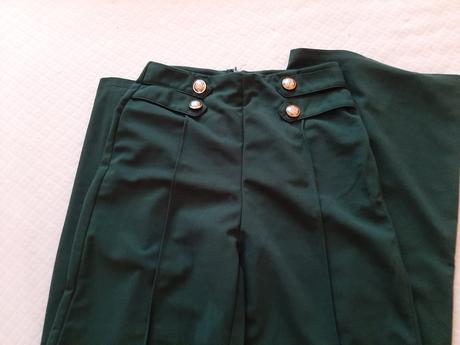 Nohavice širokého strihu shein, xs