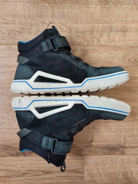 Vysoké prechodné topánky s gore-tex vd 24 cm, ecco,37