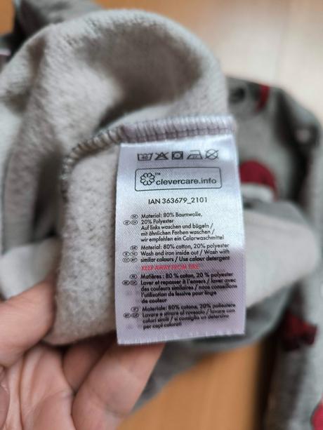 Vianočná mikina mickey mouse, 122