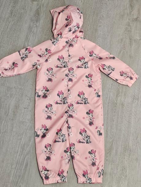 Prechodný overal ružový minnie mouse, disney,92