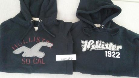 3343. mikiny 2x, hollister,s