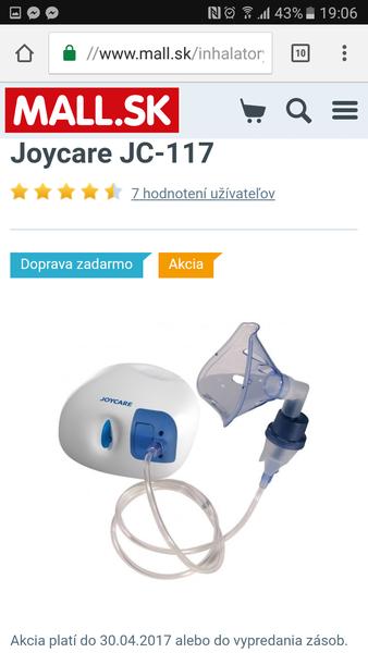 Inhalátor Joy Care 117