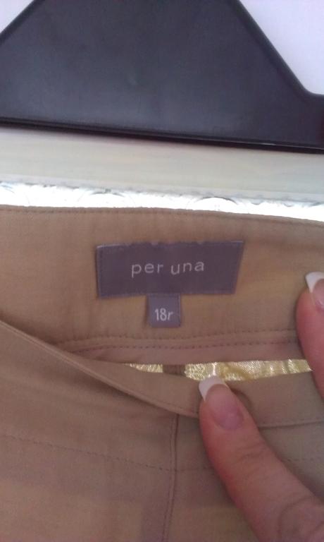 Nohavice - bezove, 18, marks & spencer,xl