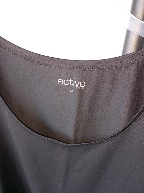 Čierne tričko na cvičenie tchibo 38/m, tchibo,m