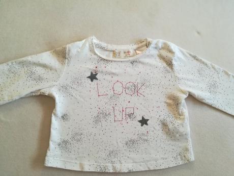 Biele tričko, zara,74