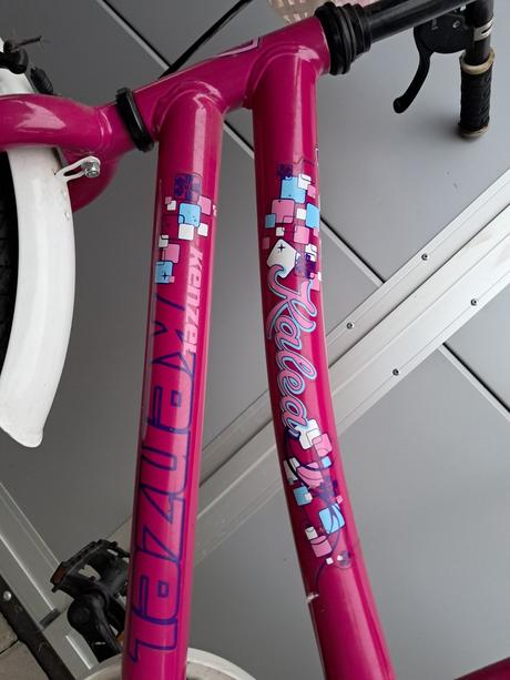 Detský dievčenský bicykel, kenzel,16