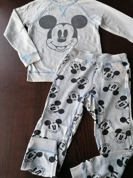 Teplakova súprava mickey, h&m,122