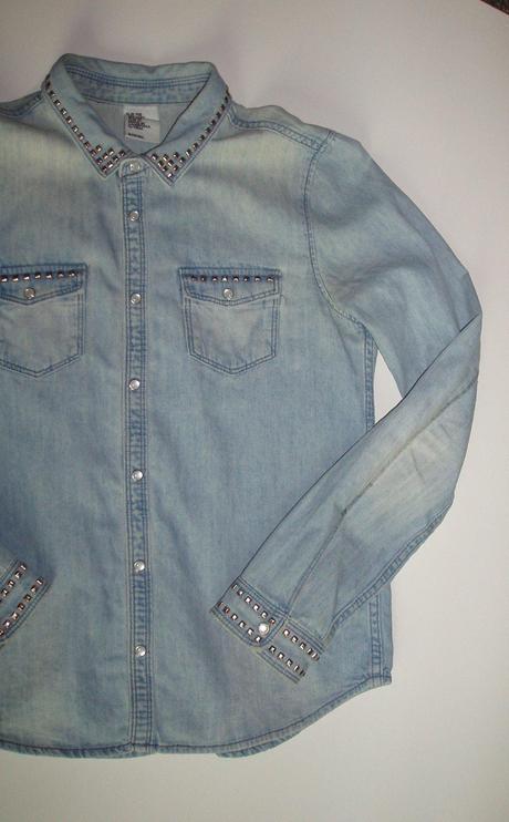 Košeľa rifľová, h&m,158