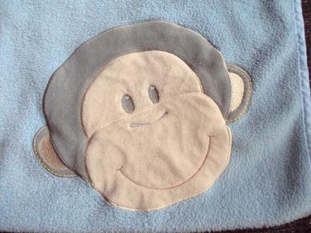 Deka na vajíčko/kočík s opičkou, 