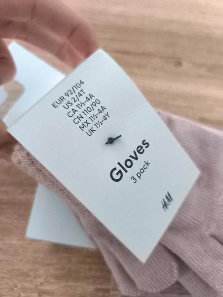 Detské rukavičky, h&m,98