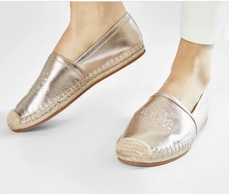 Coach luxusne znackove espadrilky zlate kozene 38, 38