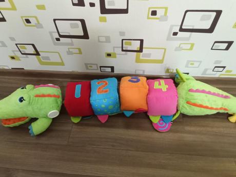 Farebný krokodíl - vyčistené,