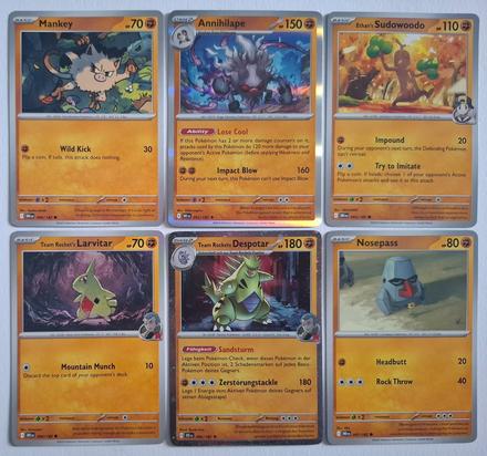 Pokémon karty "destined rivals" (3), 