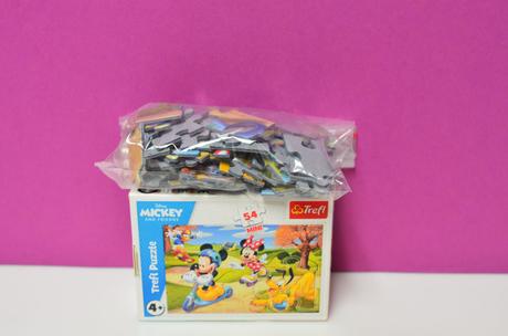 Puzzle mickey mini k nákupu, 
