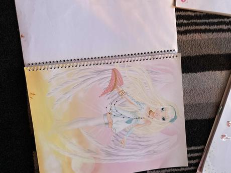 Top model omaľovávanky 3 kusy,